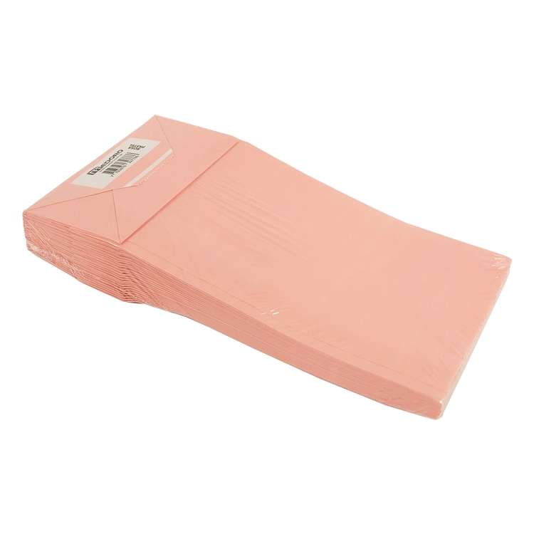 Bolsa Medoro de Papel Sobre 12.5 x 26 cm Rosa Psstel Paquete x 25 Art.BFCRSPP